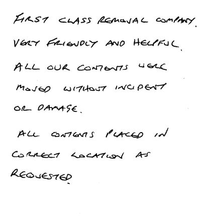 Customer review