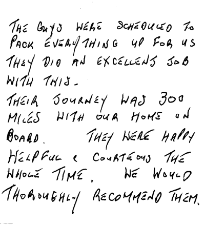 Customer review