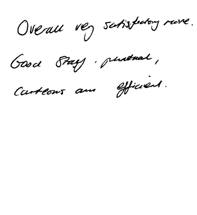 Customer review