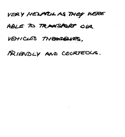 Customer review