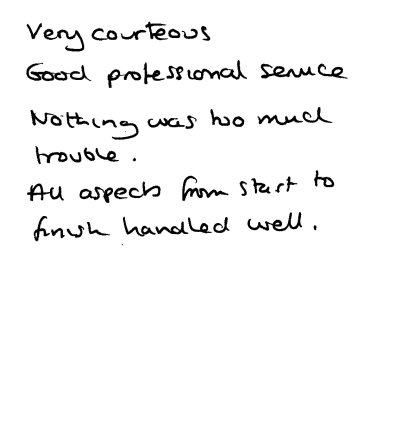 Customer review