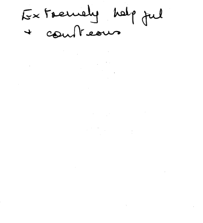 Customer review