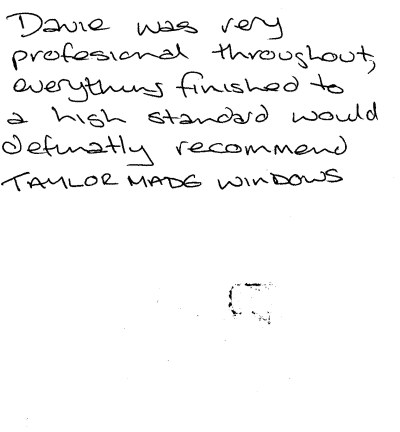 Taylor Made Windows Recommended Windows Doors Reviews Dundee