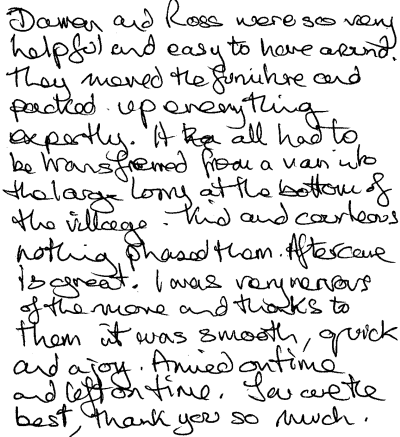 Customer review