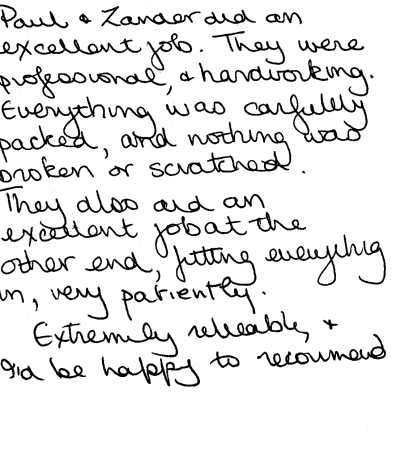 Customer review