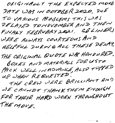 Customer review