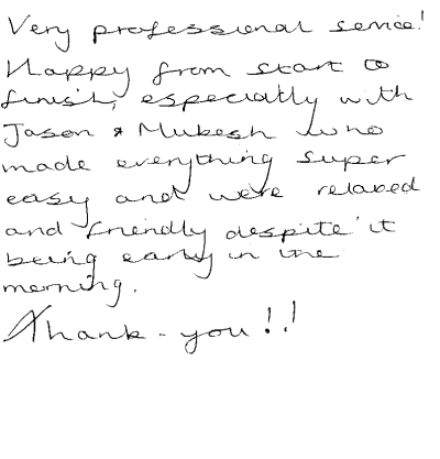 Customer review