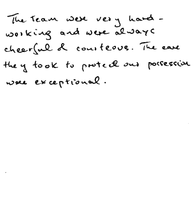 Customer review