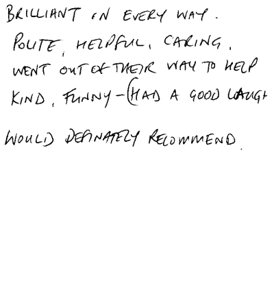Customer review