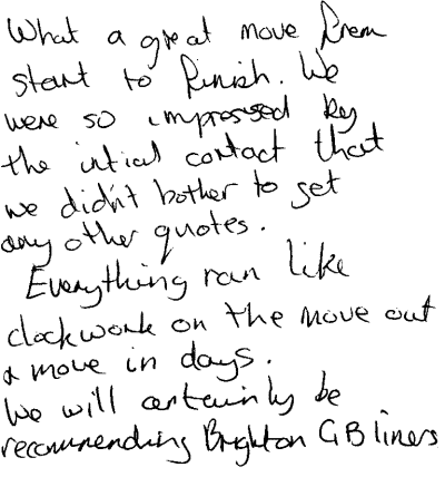 Customer review
