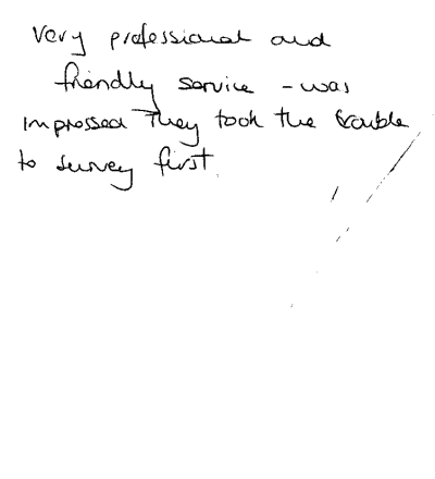 Customer review