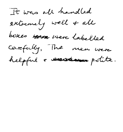 Customer review