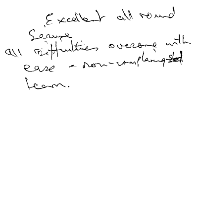 Customer review