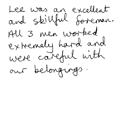 Customer review