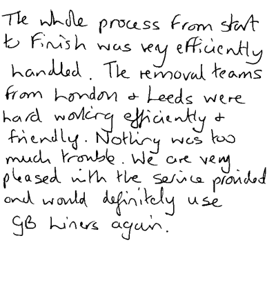 Customer review