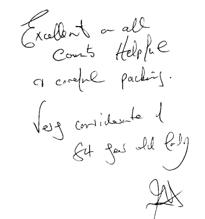 Customer review