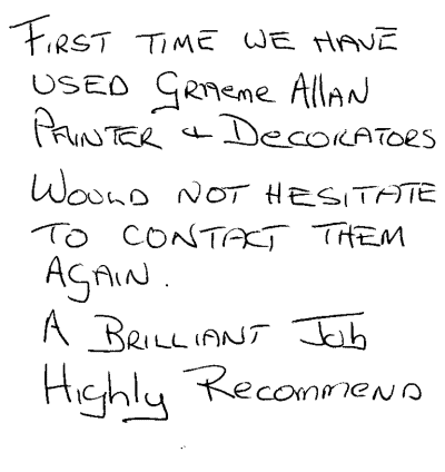 Graeme Allan Painters & Decorators