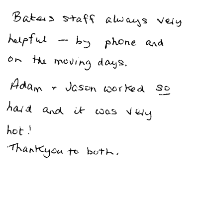 Baters Removals